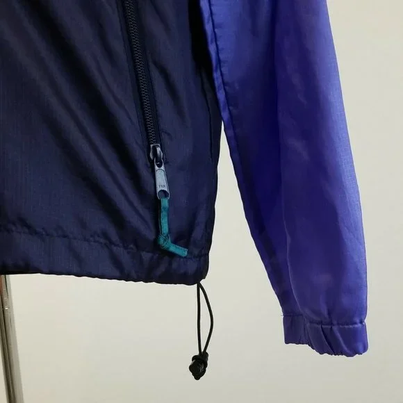 Sierra Designs Long Sleeve Pullover Windbreaker Mens Medium Drawstring Rain Coat - Picture 3 of 9